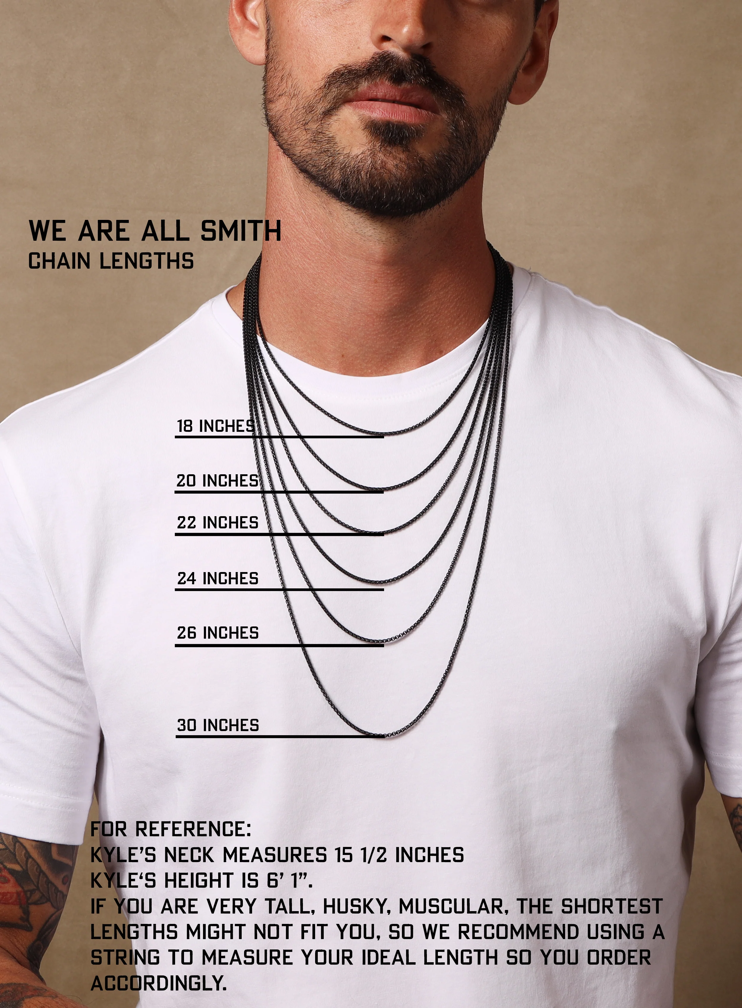 Large Sterling Silver Bevel Cross Pendant Necklace for Men - Image 6
